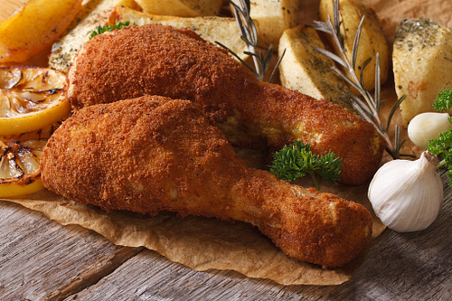 Crumbed Chicken Drumsticks (2kg) - Click Image to Close